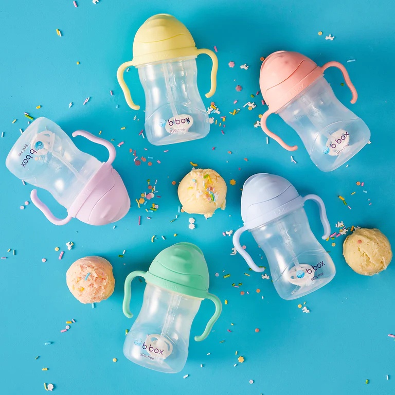 B.Box Straw Cups Baby Gelato Sippy Cup 240ml (Age 6 months+) Shopee