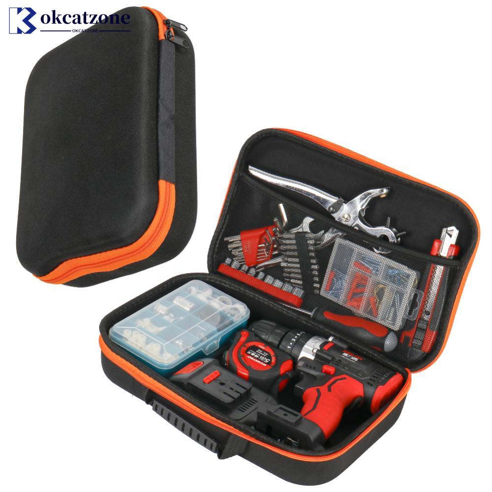 OKCATZONE Multifunction Portable Electric Drill Tool Storage Case ...