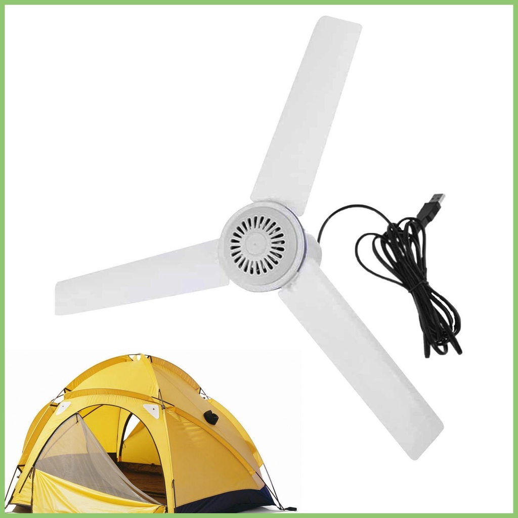 USB Ceiling Fan Outdoor Plug In USB Camp Ceiling Fan Reusable and Wear