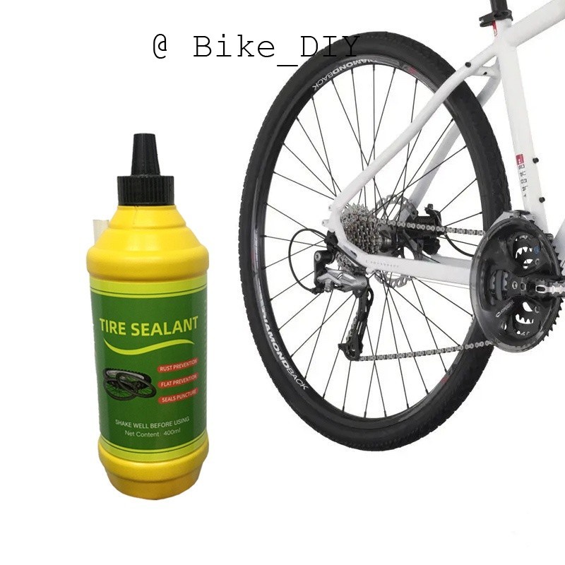 BikeDIY LOCAL 400ML Tire Fluid Tire Self rehydration Mountain Bike Tire Sealant Machine Protection Repair Fluid 17377 Shopee Malaysia