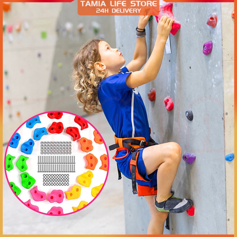 Rock Climbing Hold For Kids Climbing Rock Wall Stone Children Tree