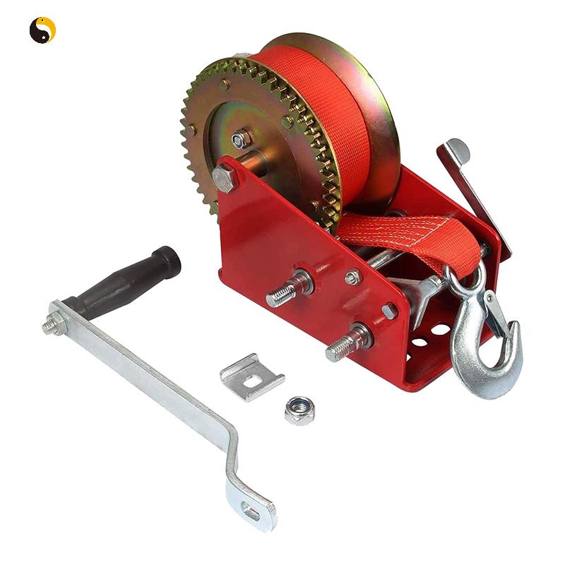 Boat Winch 3500Lbs Capacity Heavy Duty Hand Winch, Hand Winch Boat Trailer Winch, Manual Winch