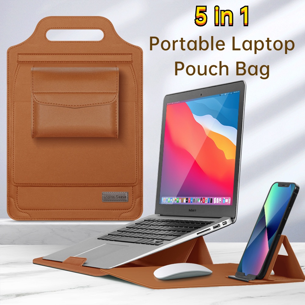 5 in 1 Laptop Bag for MacBook Air M1 M2 Laptop Pouch Accessaries 13 ...