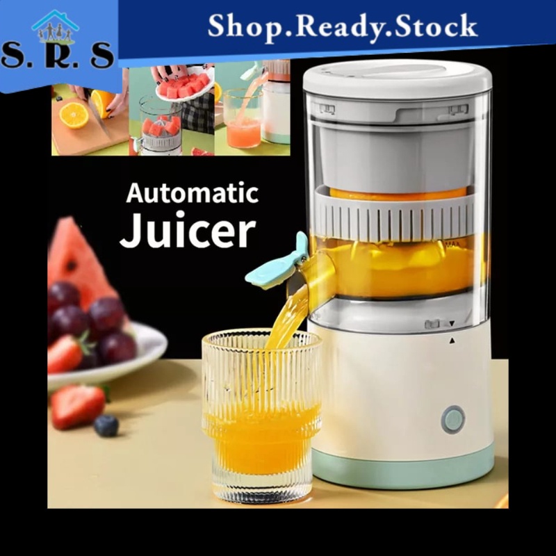 Portable USB Orange Juicer Rechargeable Multifunctional Household Juice Machine Mini Juicer Cup Electric Juicer 45W Wireless, Size: 1300mAh Single