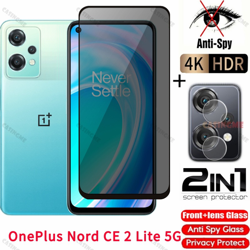 OnePlus Nord CE Lite 5G Private Tempered Glass Anti-Spy Full Cover  Screen Protector Anti Peek Privacy Film For OnePlus Nord CE 2T 2Lite  CE2lite 4G
