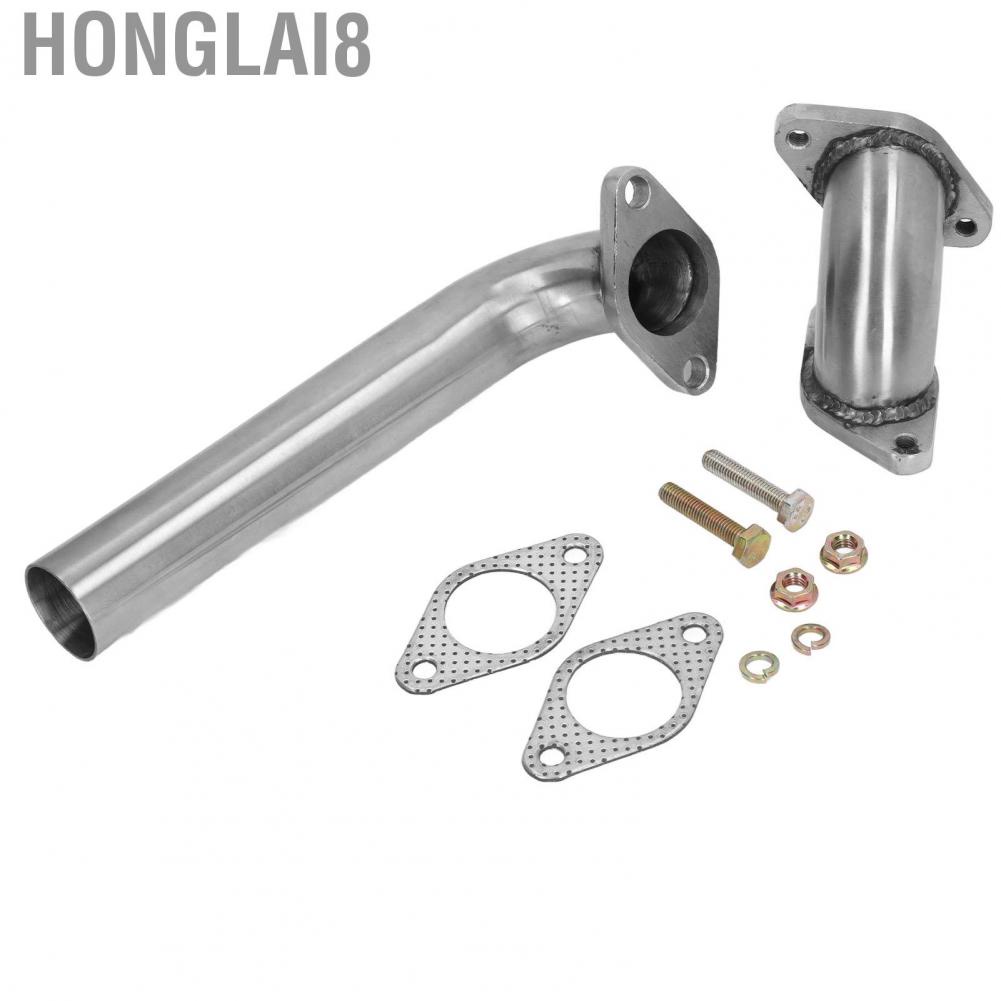 Emusa 38mm V-Band Wastegate Kit – 75° Elbow Outlet Pipe & 90° Elbow Inlet Adapter (DP WG38MM VBAND 90D)