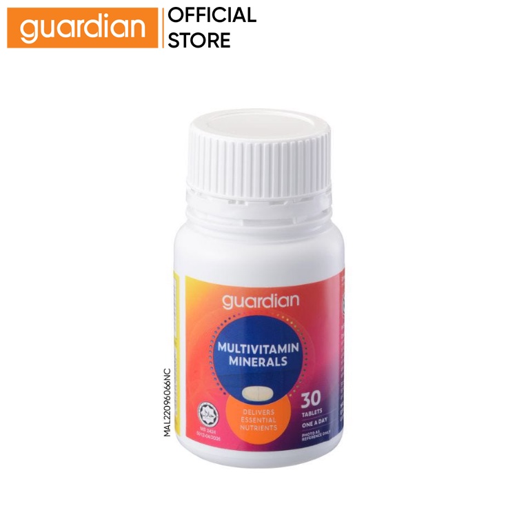 Guardian Multivitamin Minerals 30's Shopee Malaysia