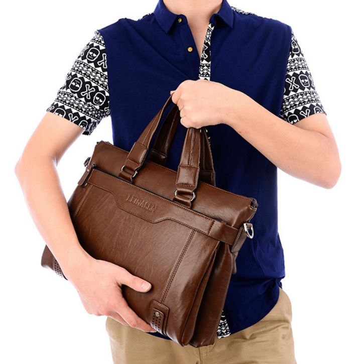 AQ) High Quality Large Volume Weixier Synthetic Waterproof Leather bag