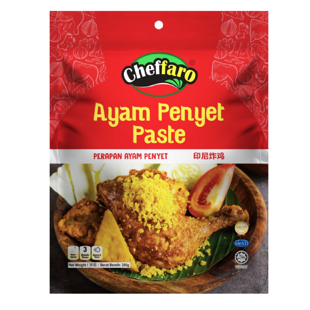 Cheffaro Ayam Penyet Paste 200g Shopee Malaysia