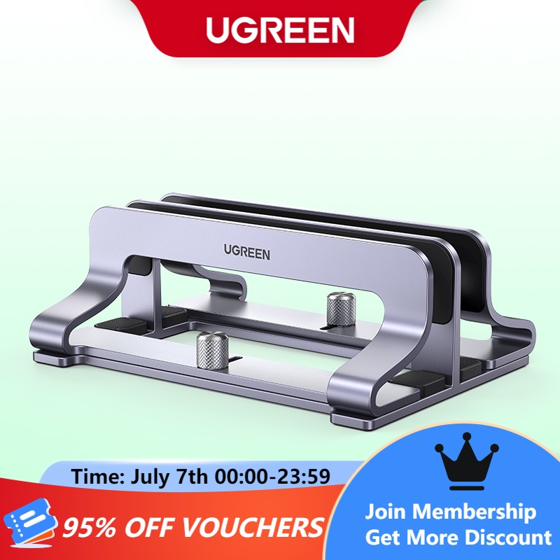 UGREEN Vertical Laptop Stand Holder For MacBook Air Pro Aluminum
