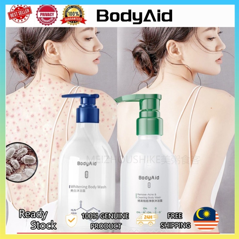 BodyAid Acne Cleaning Body Wash BHA Salicylic Acid Remove Acne Body Wash BODY ACNE CLEAR