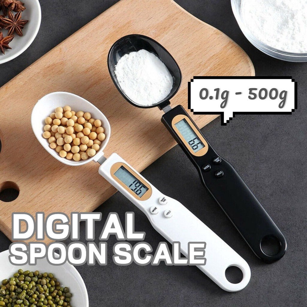 Electronic Spoon Weight Scale Digital Kitchen Food Scales Weighing ...