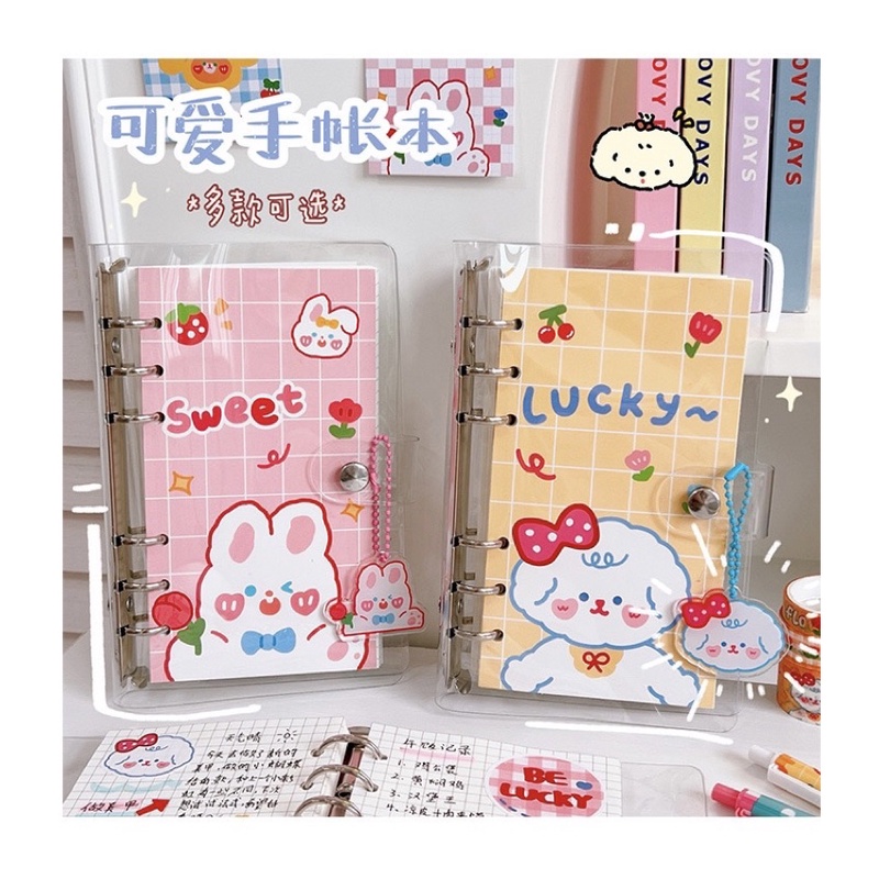 Ready Stock Buku nota Handbook Loose-Leaf Notebook Sticker Diary ...