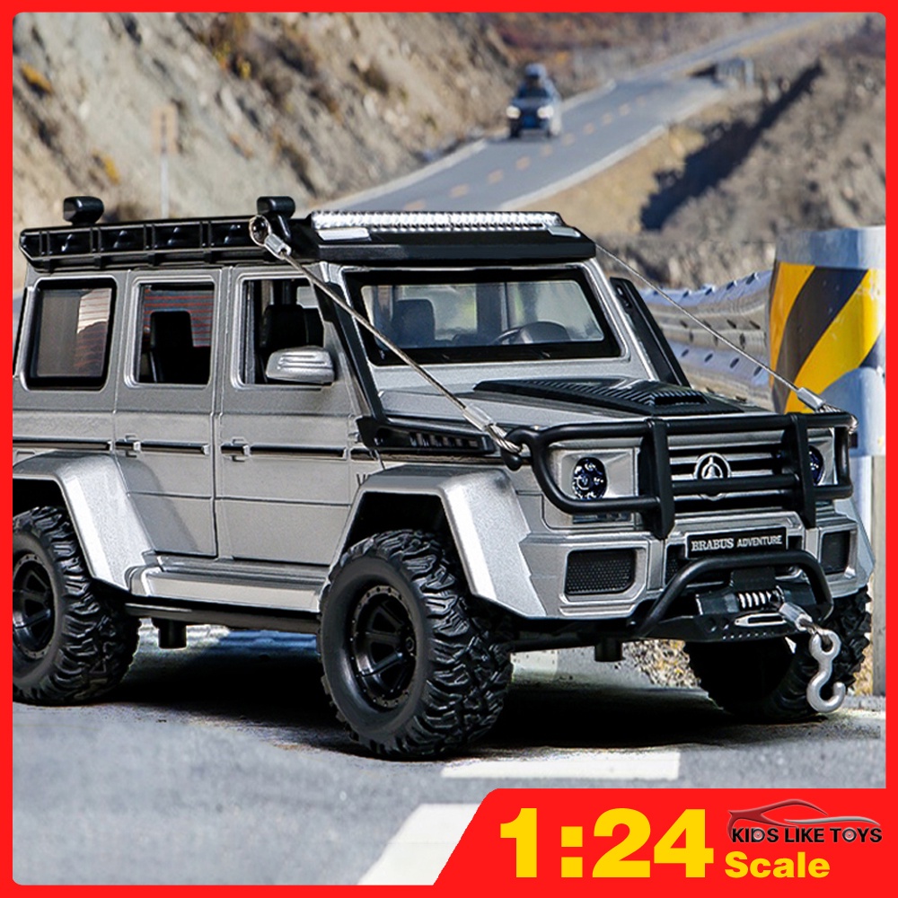 KLT 1:24 Benz G550 Off-Road Vehicle SUV Diecast Model Car Alloy Cars ...