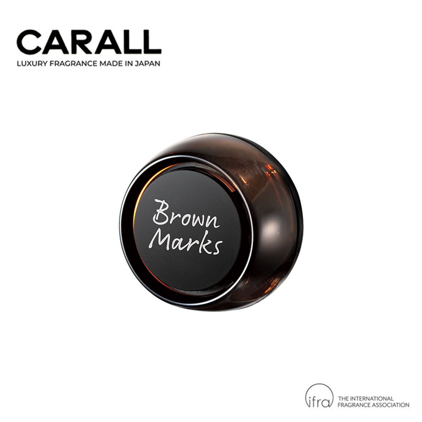 Original CARALL Brown Marks Clip Car Perfume Air Freshener(2 Packs x 2 ...
