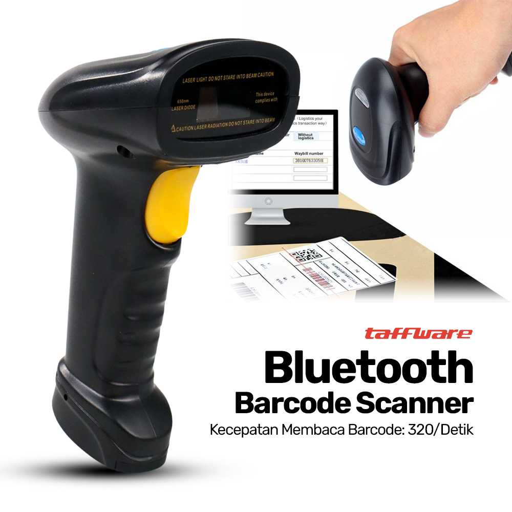 Bluetooth 1D Barcode Scanner with Accurate Reading Ability | Shopee ...