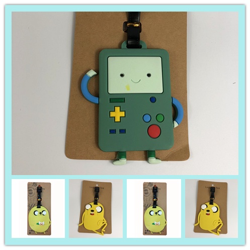 Cute Game Adventure Time Treasure Cartoon Luggage Tag Game Consignment ...