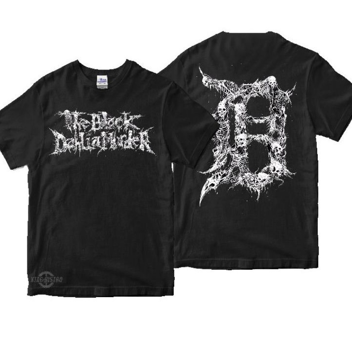 The Black Dahlia Murder 'Detroit Back' (Nero) Maglietta - NUOVO E UFFICIALE
