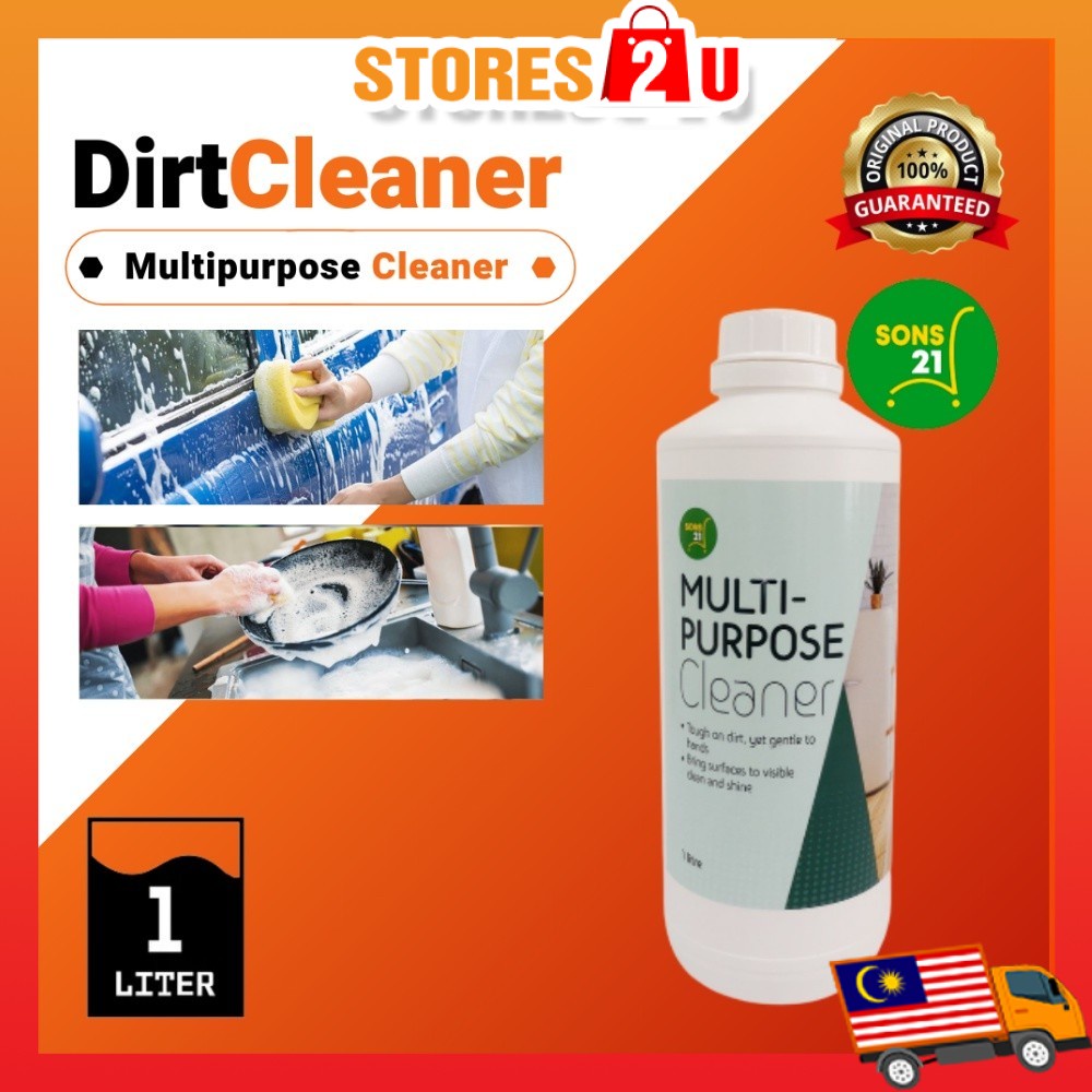 Sons21 Multipurpose Cleaner (1 Litre) Concentrated Multisurface All