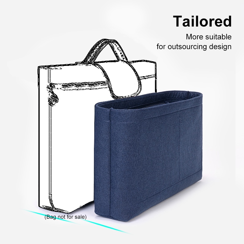 Iner Bags for Longchamp Le Pliage Club Briefcase Felt Purse Insert ...