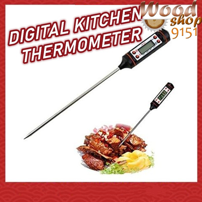Kitchen Food Baking Digital Thermometer Probe Instant Read BBQ Meat
