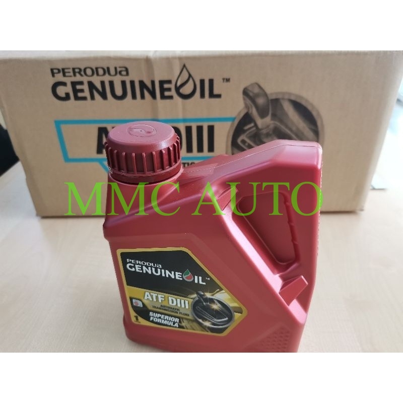 PERODUA MYVI 0510 AUTO GEAR TRANSMISSION OIL DIII D3 1LITER VIVA