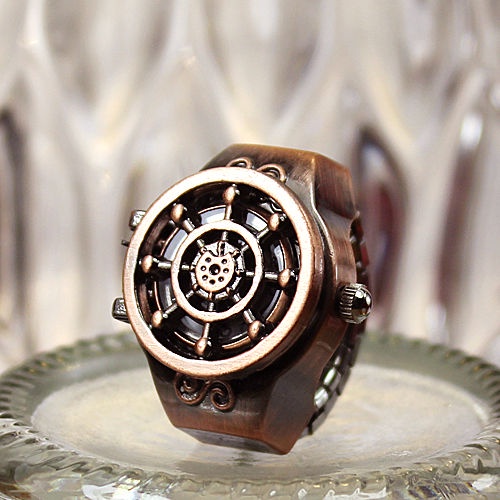 Finger Watch Anime One Piece Watch Jam Tangan Cincin Selip