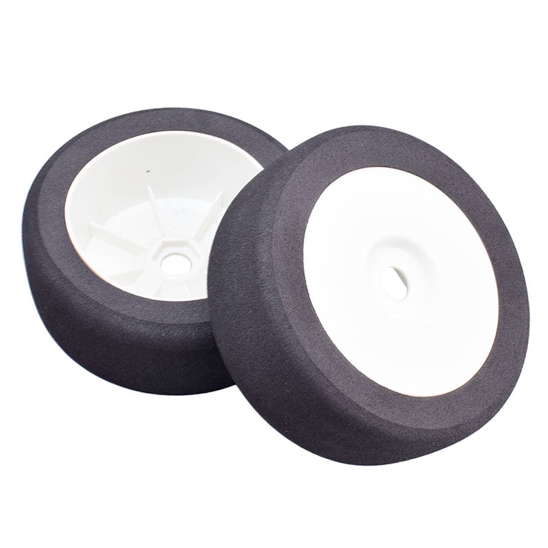 1/8 RC Foam Tires Wheel Rims 118mm Set 17mm Hex for HSP HPI Racing Car ...