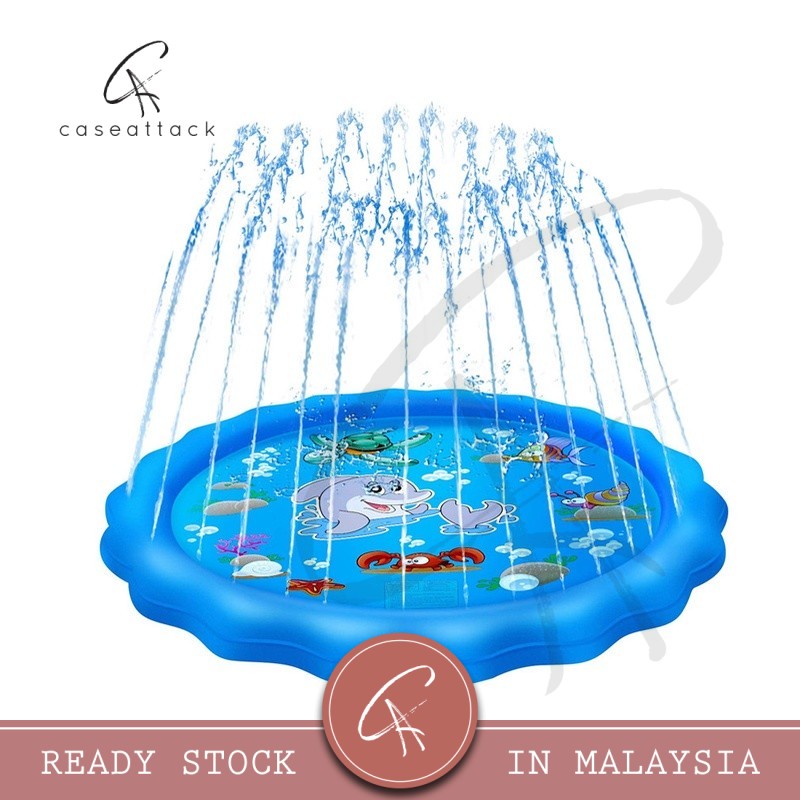 Caseattack 170cm Splash Pool Sprinkle Children Inflatable Water Spray ...