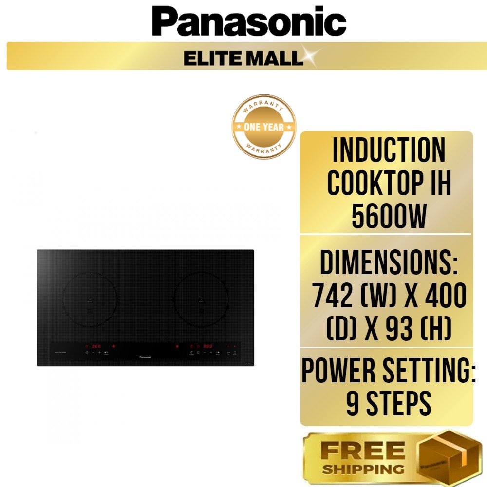 PANASONIC KYA227EKSK INDUCTION COOKTOP IH 5600W 74CM Shopee Malaysia