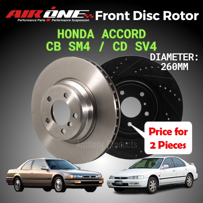 AIRONE Honda Accord CB2 CB3 CB4 (SM4) CD3 CD4 CD5 (SV4) Front OE Sport ...