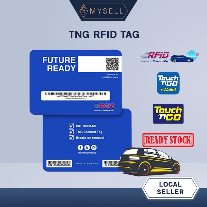 🔥Ship Local🔥 TNG RFID TAG TOUCH N GO SELFFITMENT DIY Smart Tag Car