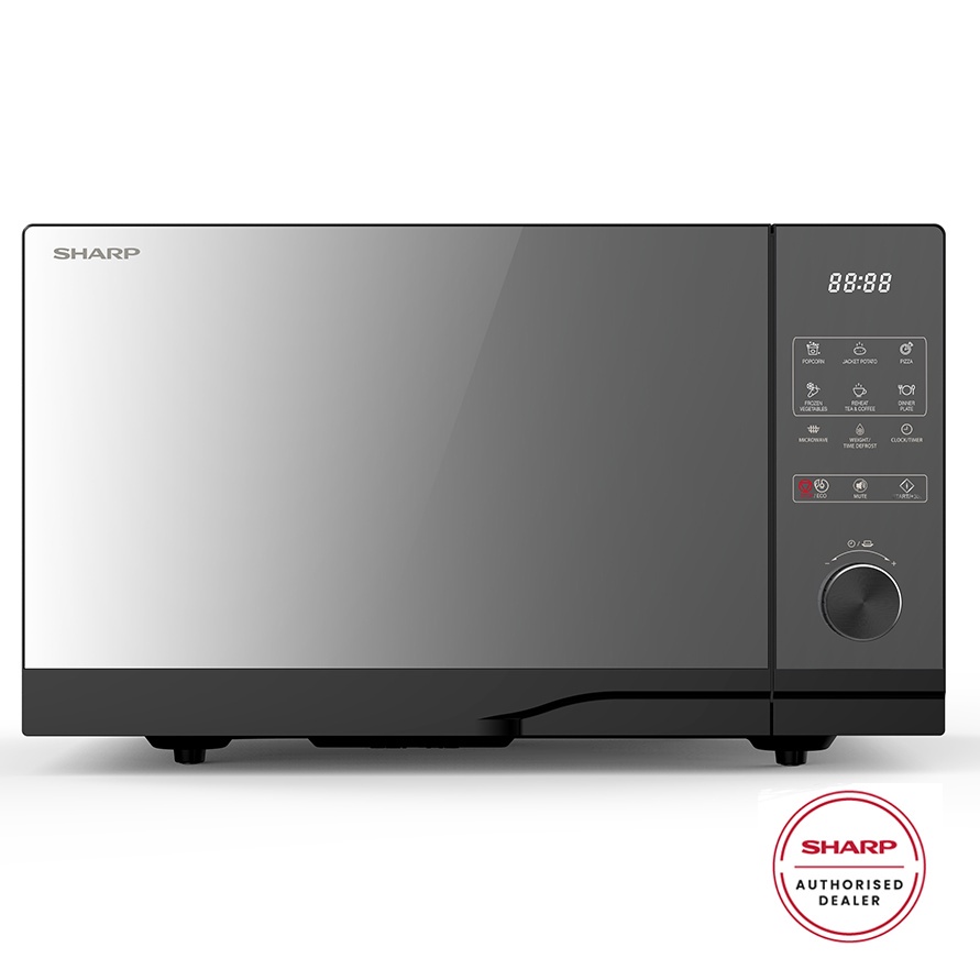 Sharp Mechanical Dial Flatbed Microwave Oven (23L) R2321FGK | Shopee ...