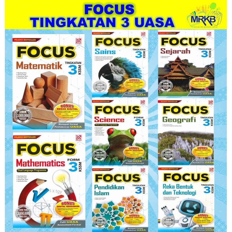 Pelangi Buku Rujukan Focus Uasa Tingkatan 3 Kssm Shopee Malaysia