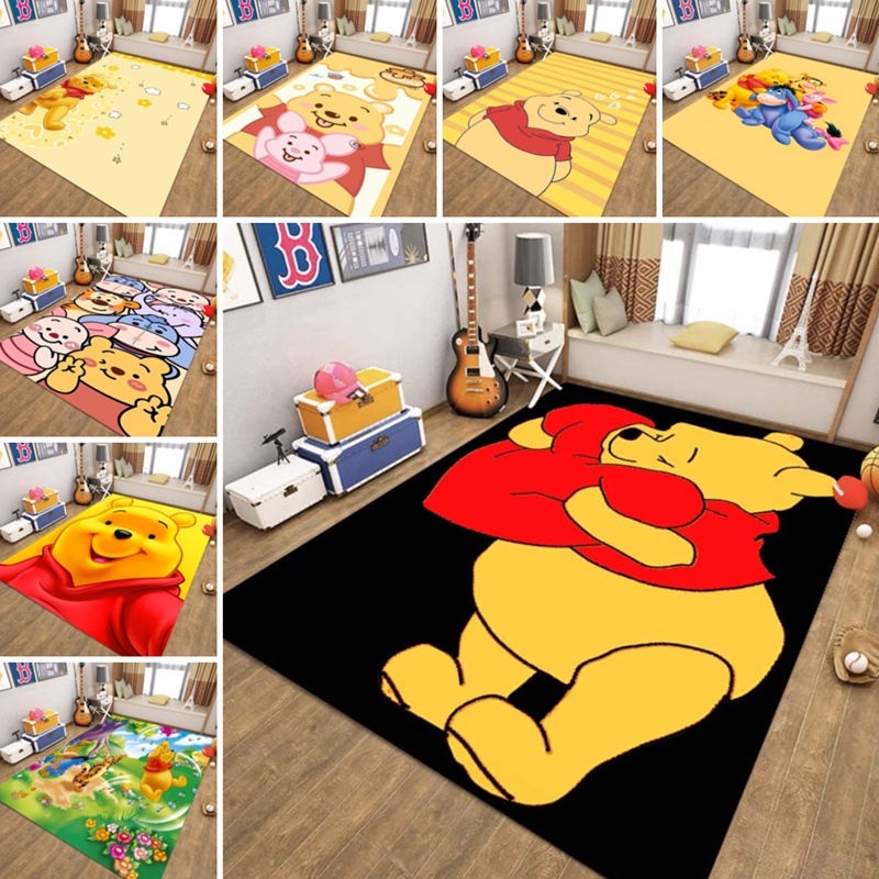 Cartoon Winnie the Pooh Cute Carpet Living Room Sofa Carpet Eeyore