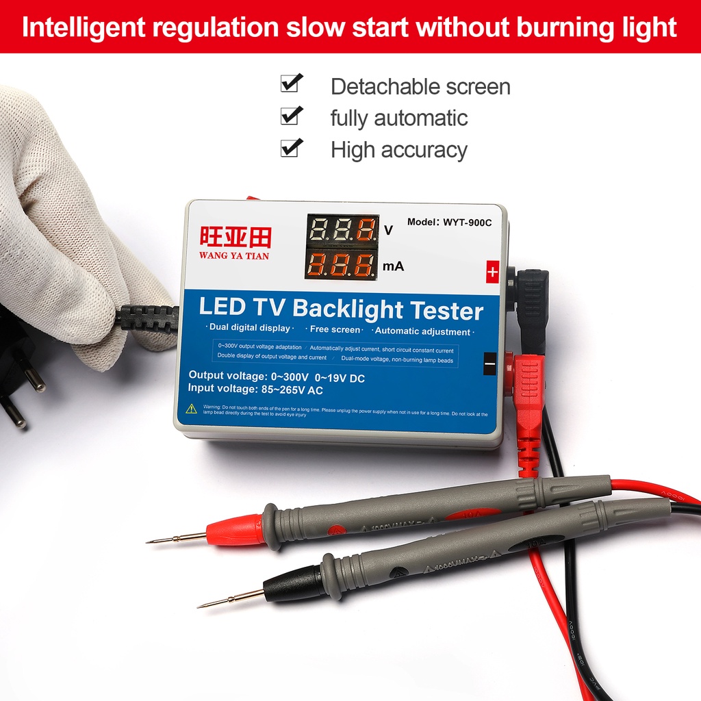 thumbnail interactive-video image 1 of Best Seller 2023 LED TV Backlight Tester 12W LED Strip LED Panel Single LED Bead COB Light 1 of 1