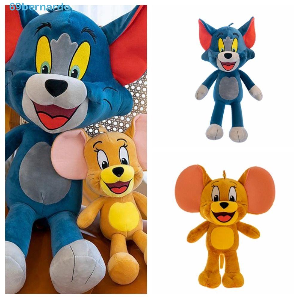 BERNARDO Cat Mouse Plushies Stuffed Animals, Tom and Jerry Soft Tom and ...