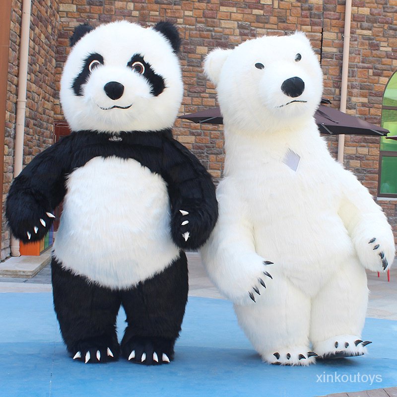 [XINKOU] Inflatable Panda Cartoon Doll Costume Influencer Tik Tok Same ...
