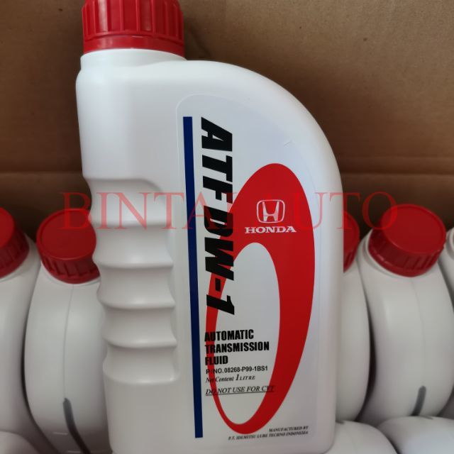 *HONDA ATF DW1 (1LITER) AUTOMATIC TRANSMISSION FLUID AUTO GEAR BOX OIL