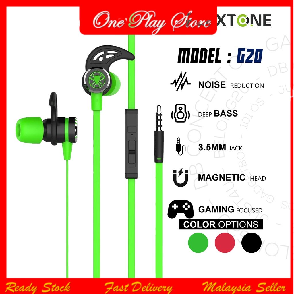 PLEXTONE G20 PUBG INEAR GAMING EARPHONE Shopee Malaysia