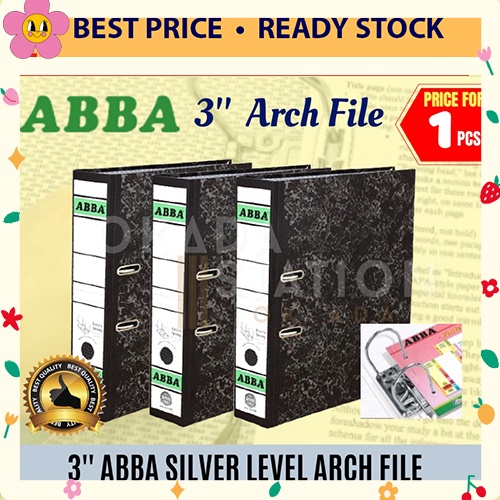 Local Stock ABBA Lever Arch File/Fail Kulit Keras/Fail Folder / Fail ...