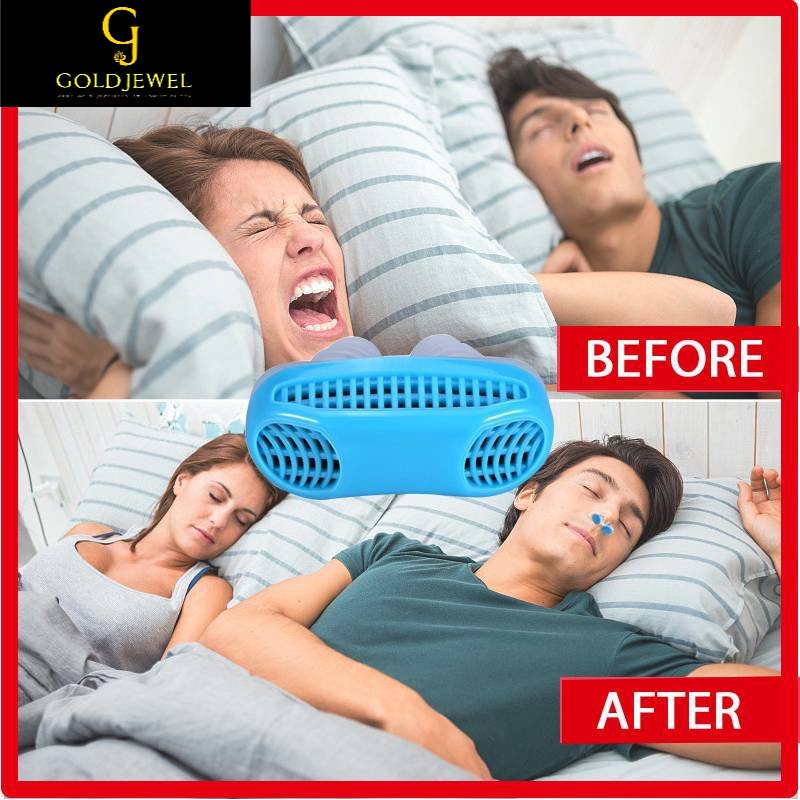 [MJ] Original 2 In 1 Silicone Anti Snoring Device & Air Purifier