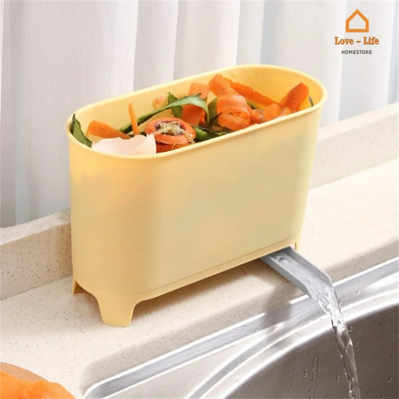 Colorful PP Plastic Drain Storage Box/ Kitchen Sink Food Residue Soup