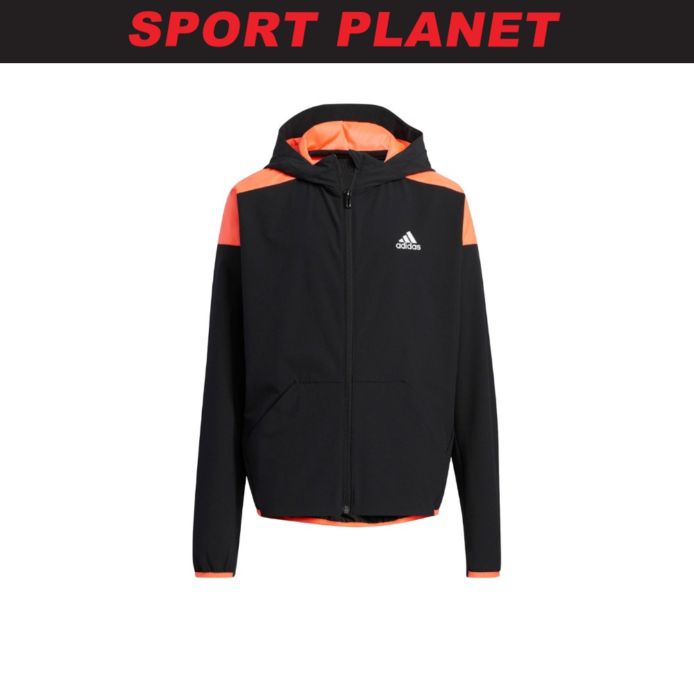 Adidas best sale windbreaker junior