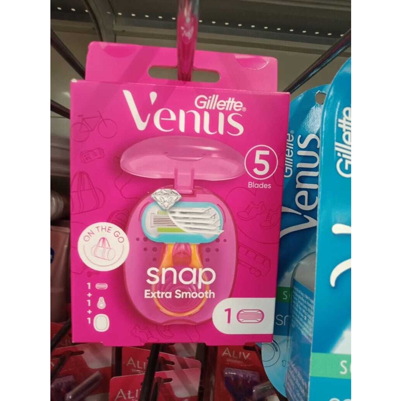Gillette Venus Snap With Embrace 5 Blades 1 Cartridge | Shopee Malaysia