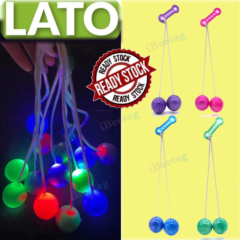 Pro-clackers Ball Latok Lato-lato Ball Toy Viral Old School Toy Etek ...