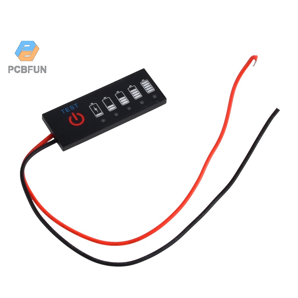 5 Pezzi Indicatore Di Capacità Batteria 1S 4.2V Per 18650 Li-ion – Tester A LED Con Protezione Inversa, Display Ultrasottile, Autospegnimento - copertina