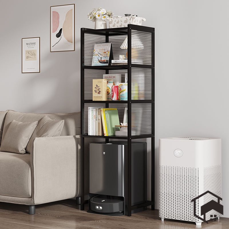 Single-Layer Luggage Rack Sweeping Robot Storage Cabinet Storage Rack