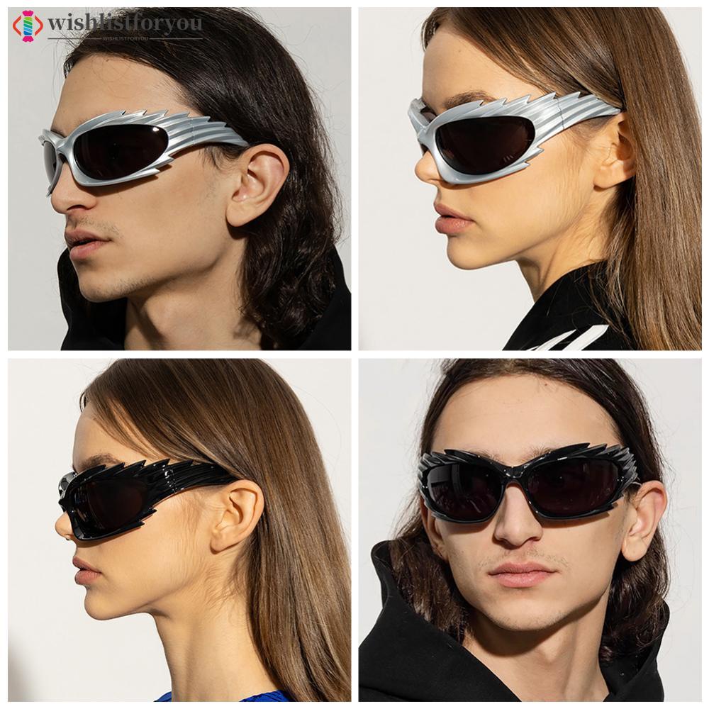 Wishlistforyou Hedgehog Styling Riding Sunglasses UV400 Full Frame