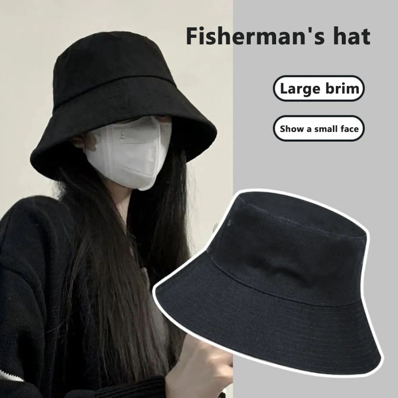 Bucket Hat Unisex Women Men / Fisherman Hat/ Topi Perempuan Lelaki 男女盆帽渔夫帽